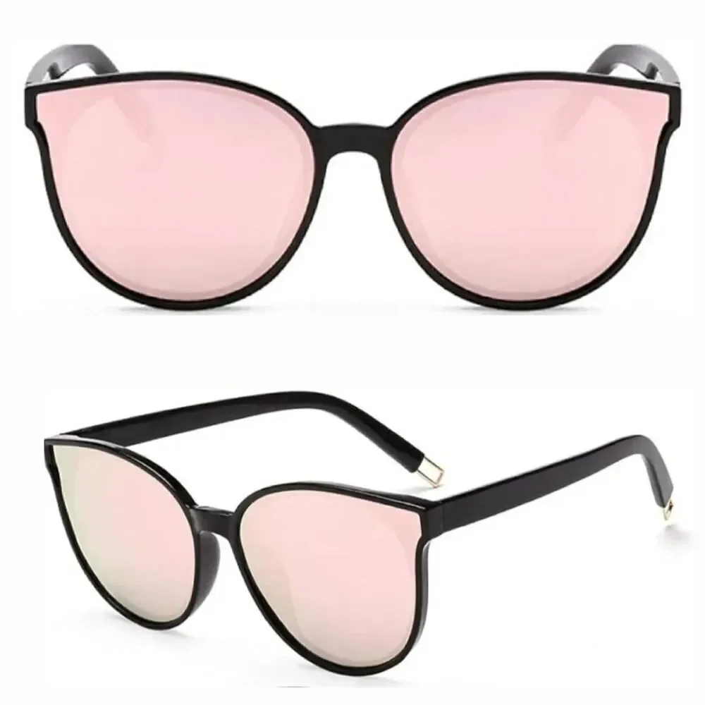 🔹️NIB Unisex Black & Pink Polarized Cateye Sunglasses